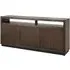 Oak Veneer Sideboard - Brown
