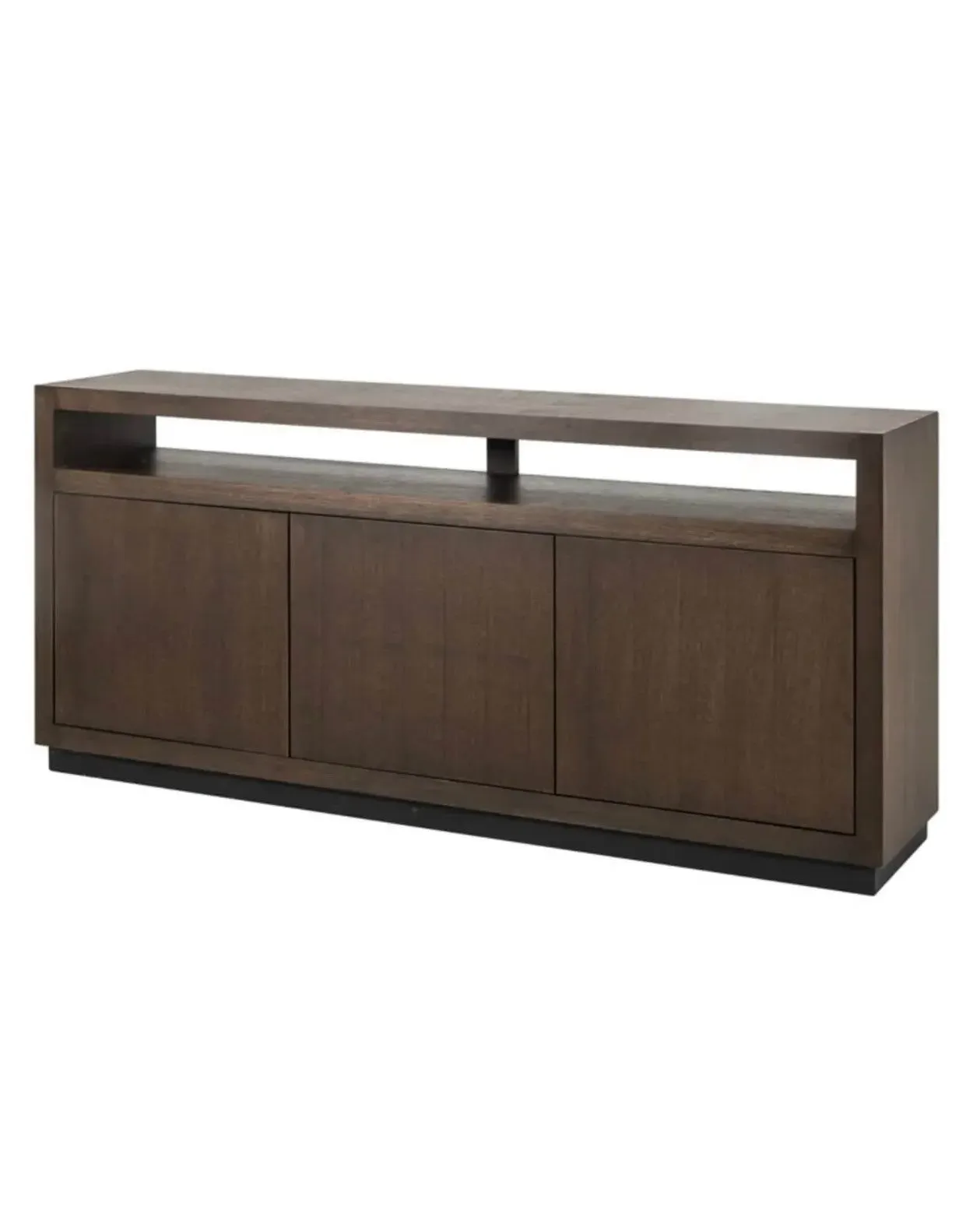 Oak Veneer Sideboard - Brown