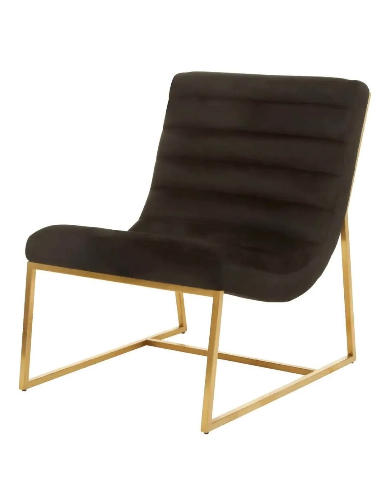 Occasional Chair - Black, Velvet product