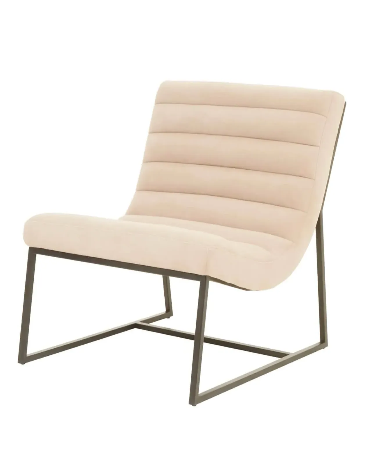 Occasional Chair - Ivory, Velvet image