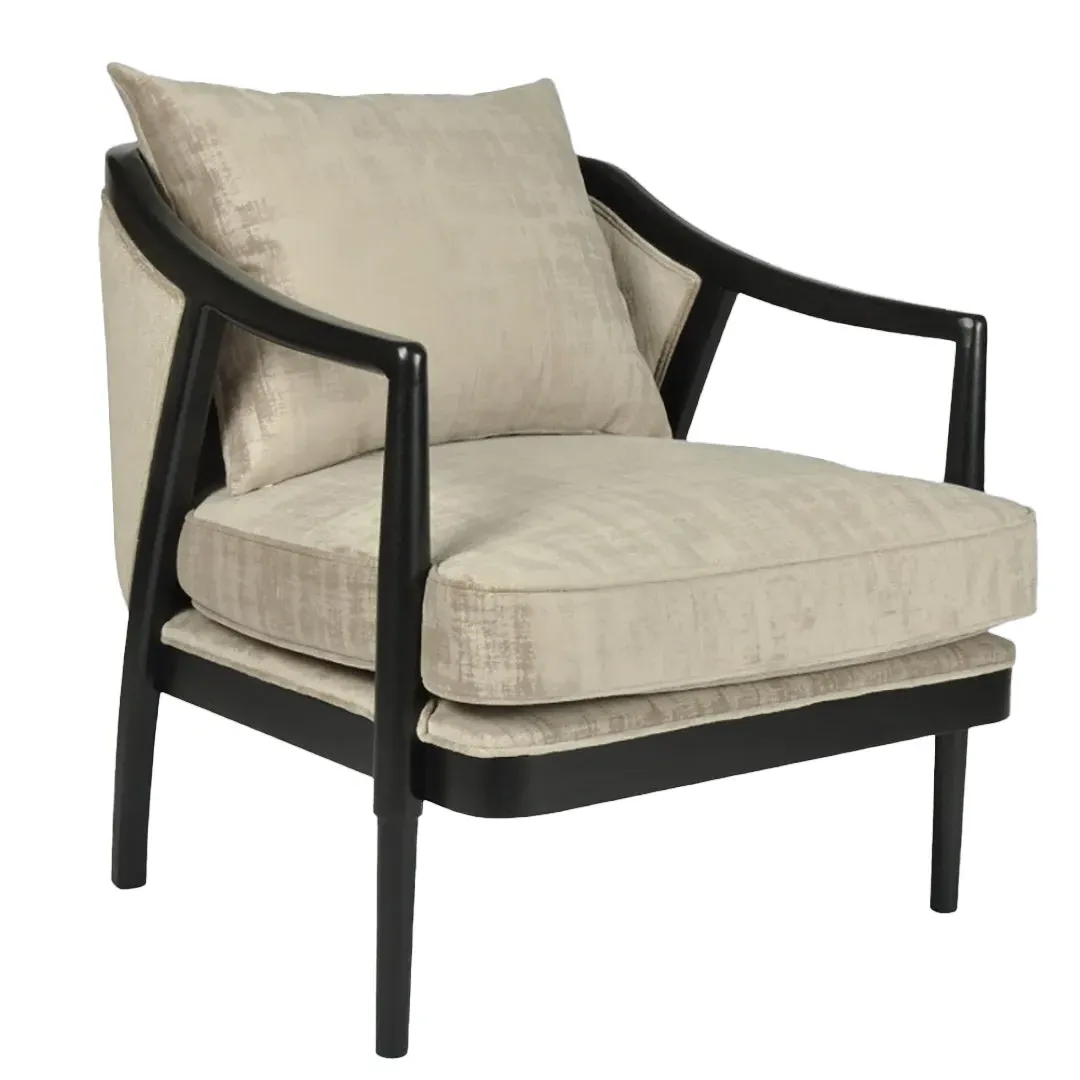 Occasional Chair - Mushroom, Velvet product