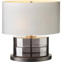 Oceana Table Lamp - Smoke, Crystal alternate view