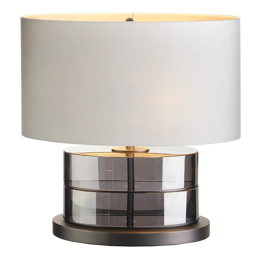 Oceana Table Lamp - Smoke, Crystal product