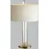 Opal Crystal Table Lamp - Brass