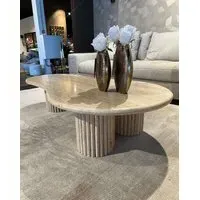 Organic Coffee Table - Travertine