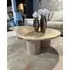 Organic Coffee Table - Travertine