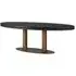 Oval Dining Table - Black