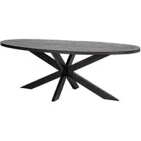 Oval Dining Table - Stone Veneer