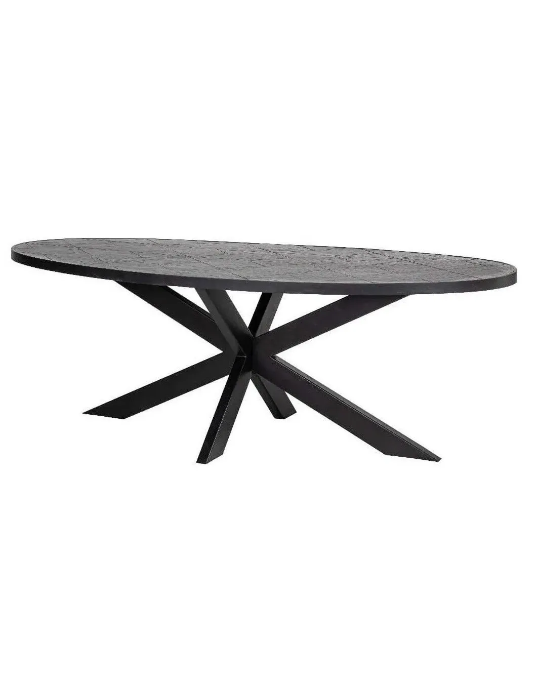 Oval Dining Table - Stone Veneer image