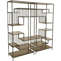 Pair of Display Units - Gold