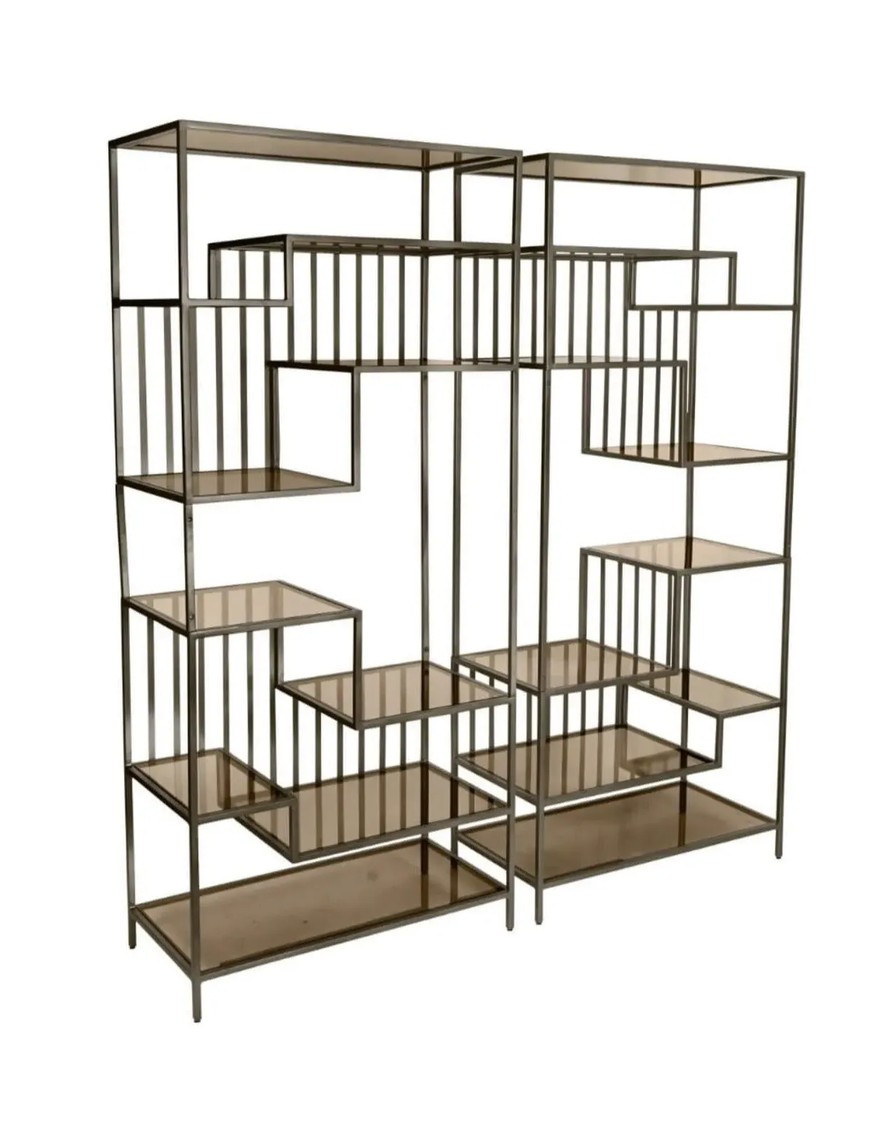 Pair of Display Units - Gold image