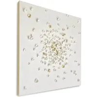 Petilo Hand Painted Wall Art - 100x100cm