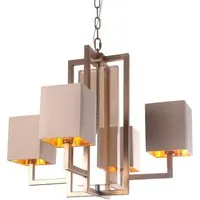 Radiant Chandelier - Antique Brass alternate view
