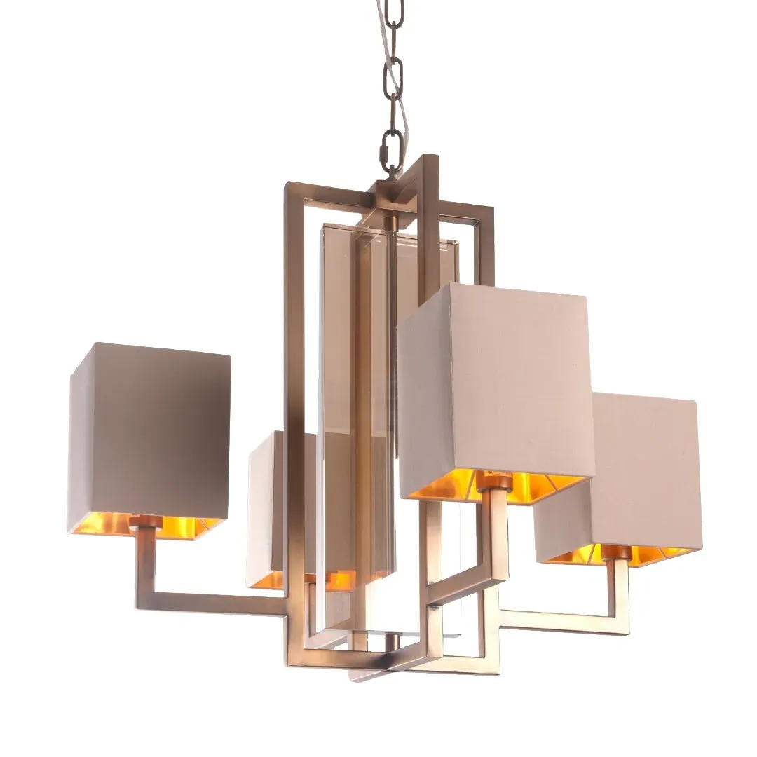Radiant Chandelier - Antique Brass product