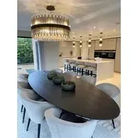 Regalia Oval Dining Table 3m