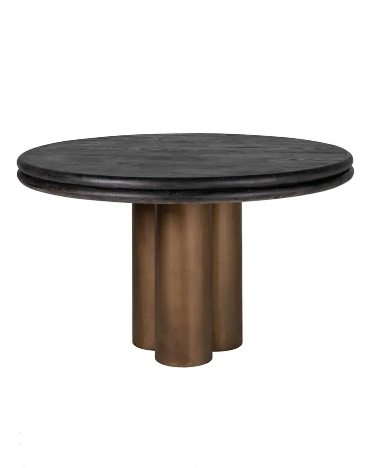 Round Dining Table - Black image