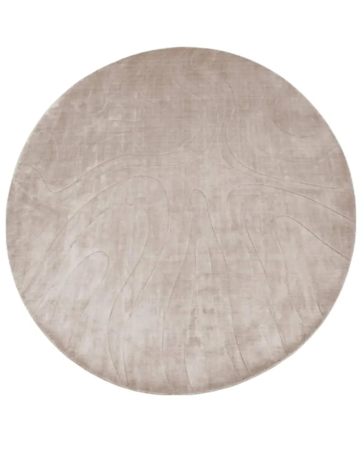Round Rug - Neutral image
