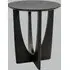 Round Side Table - Black