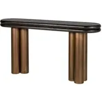 Rustic Console Table - Black