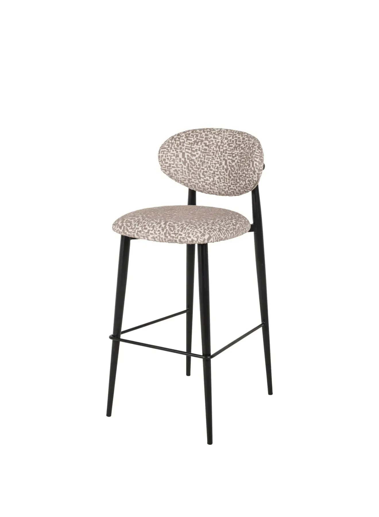 Sahara Barstool - Natural Geo Fabric product