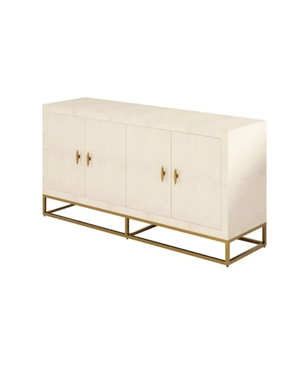 Shagreen 4-Door Sideboard - Ivory product
