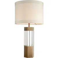 Sienna Table Lamp - Brass, Crystal alternate view