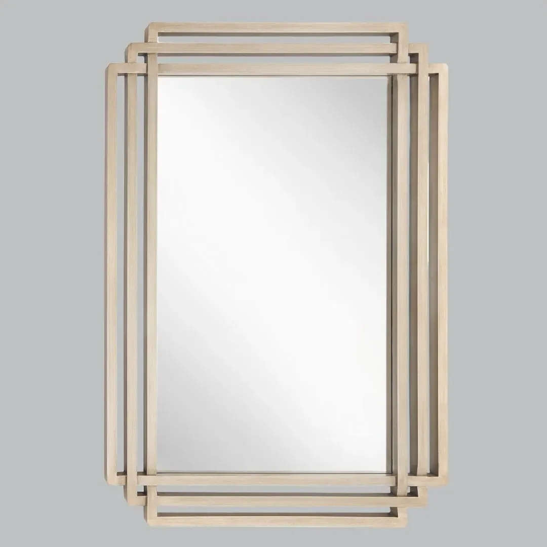 Silver Leaf Mirror - Champagne image