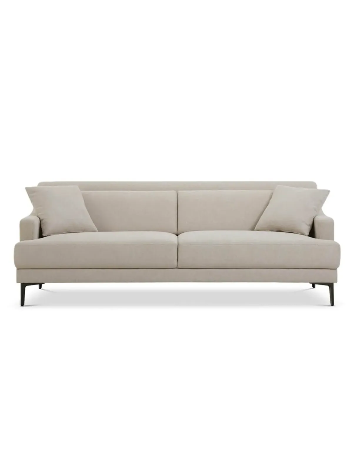 Soft Fabric Sofa - Cream image