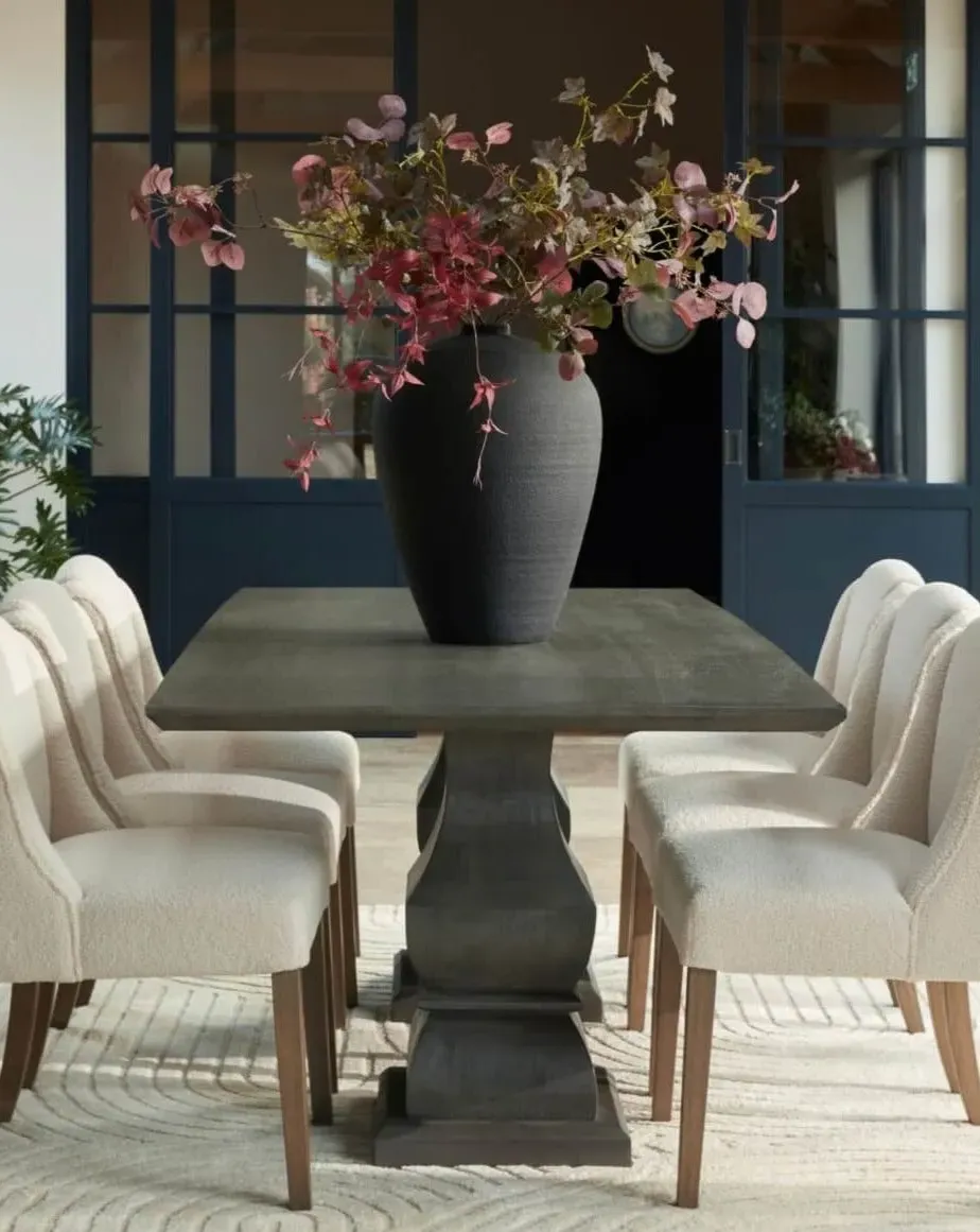 Sophia Rectangular Dining Table - Grey, Acacia image