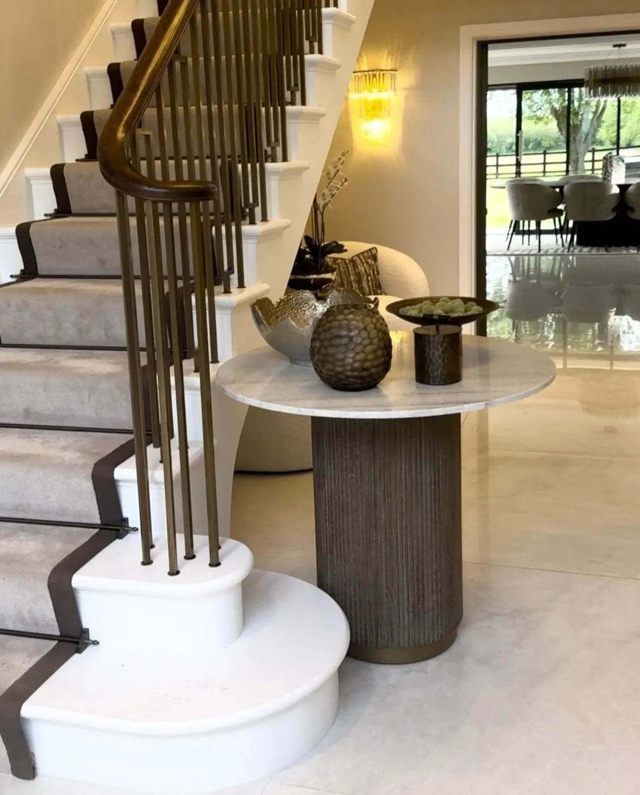 Square Dining Table - Marble image