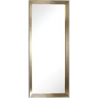 Stepped Mirror - Brushed Brass
