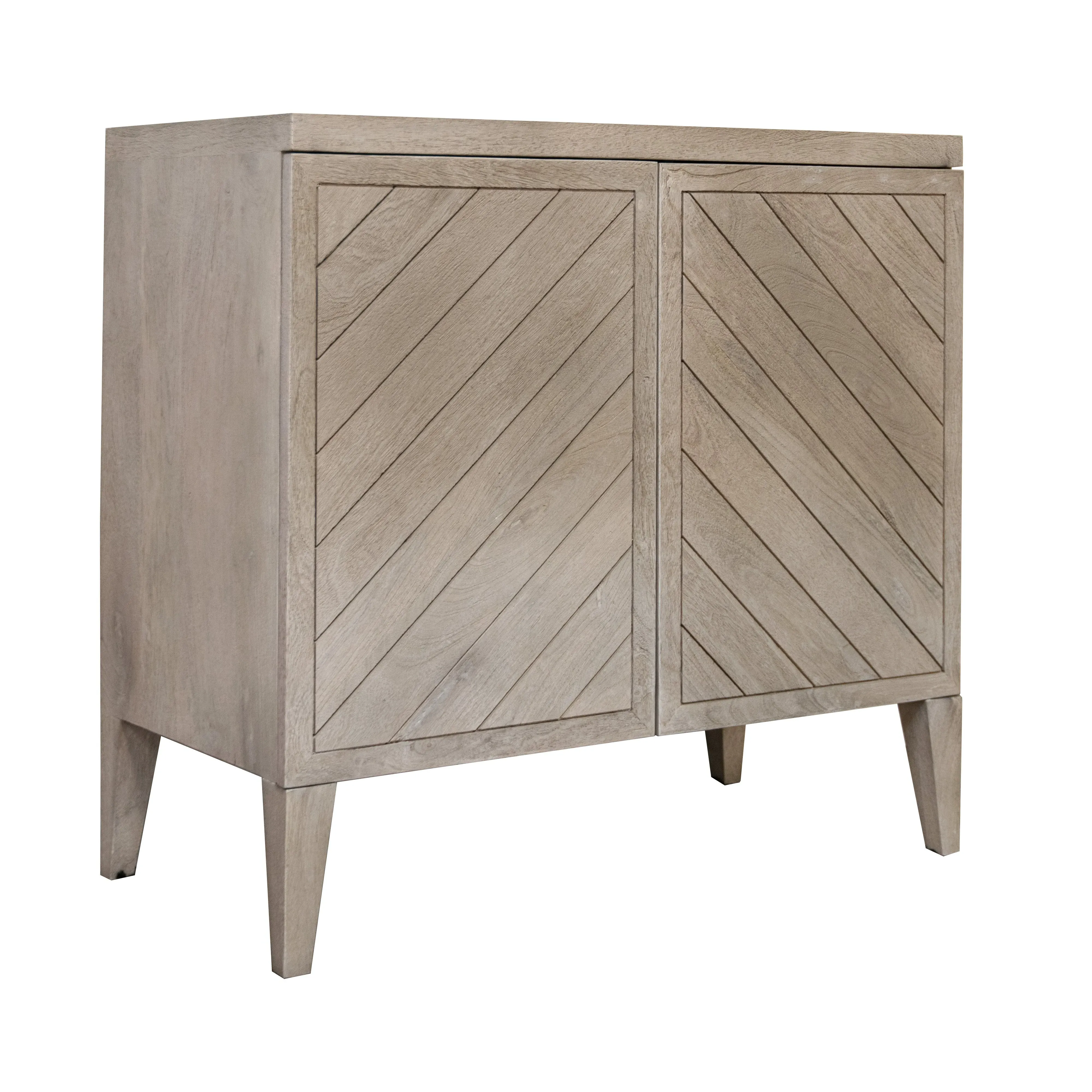 Stonewash 2-Door Sideboard - Stonewash, Wood product