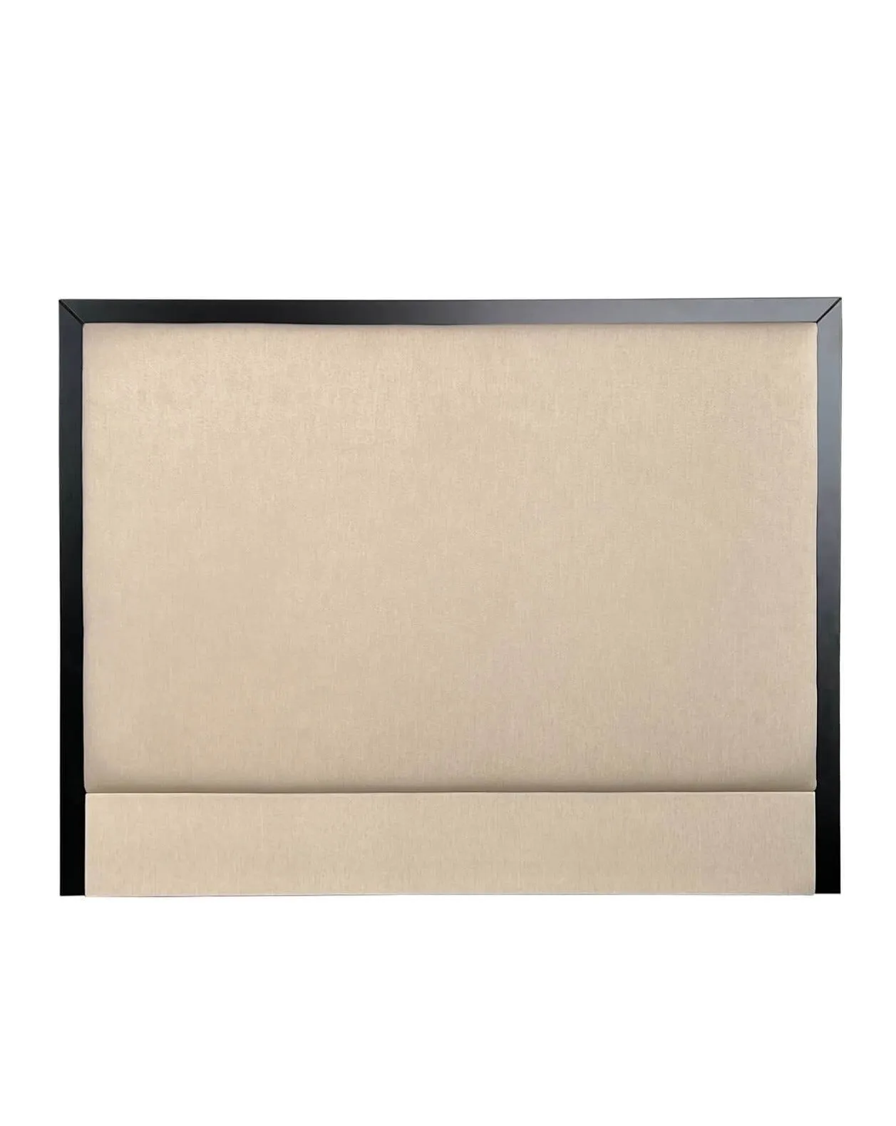 Super King Size Headboard - Black Lacquer, Wood