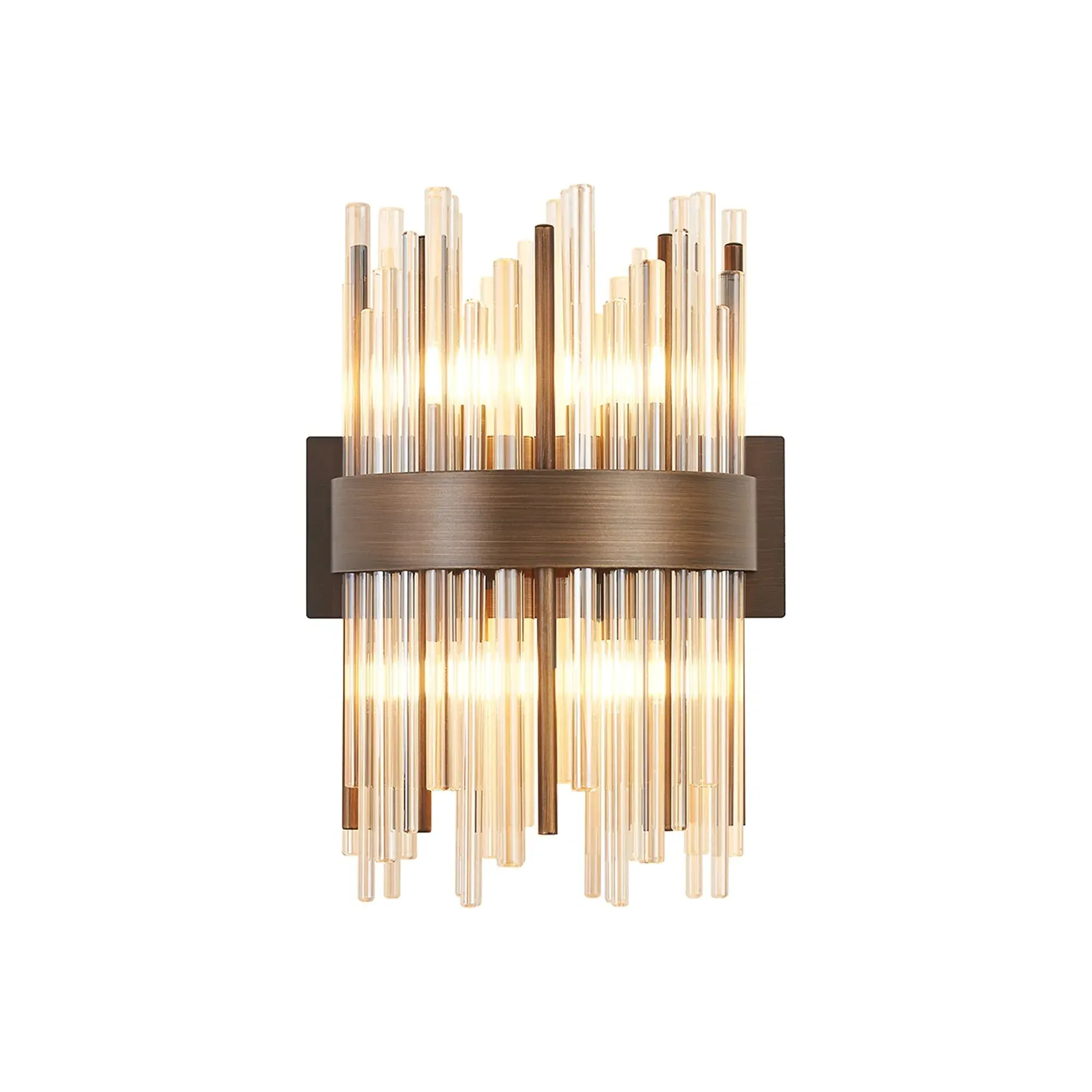 Talia Wall Light - Matt Bronze, Glass product
