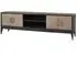Textured Brass Trim Media Unit