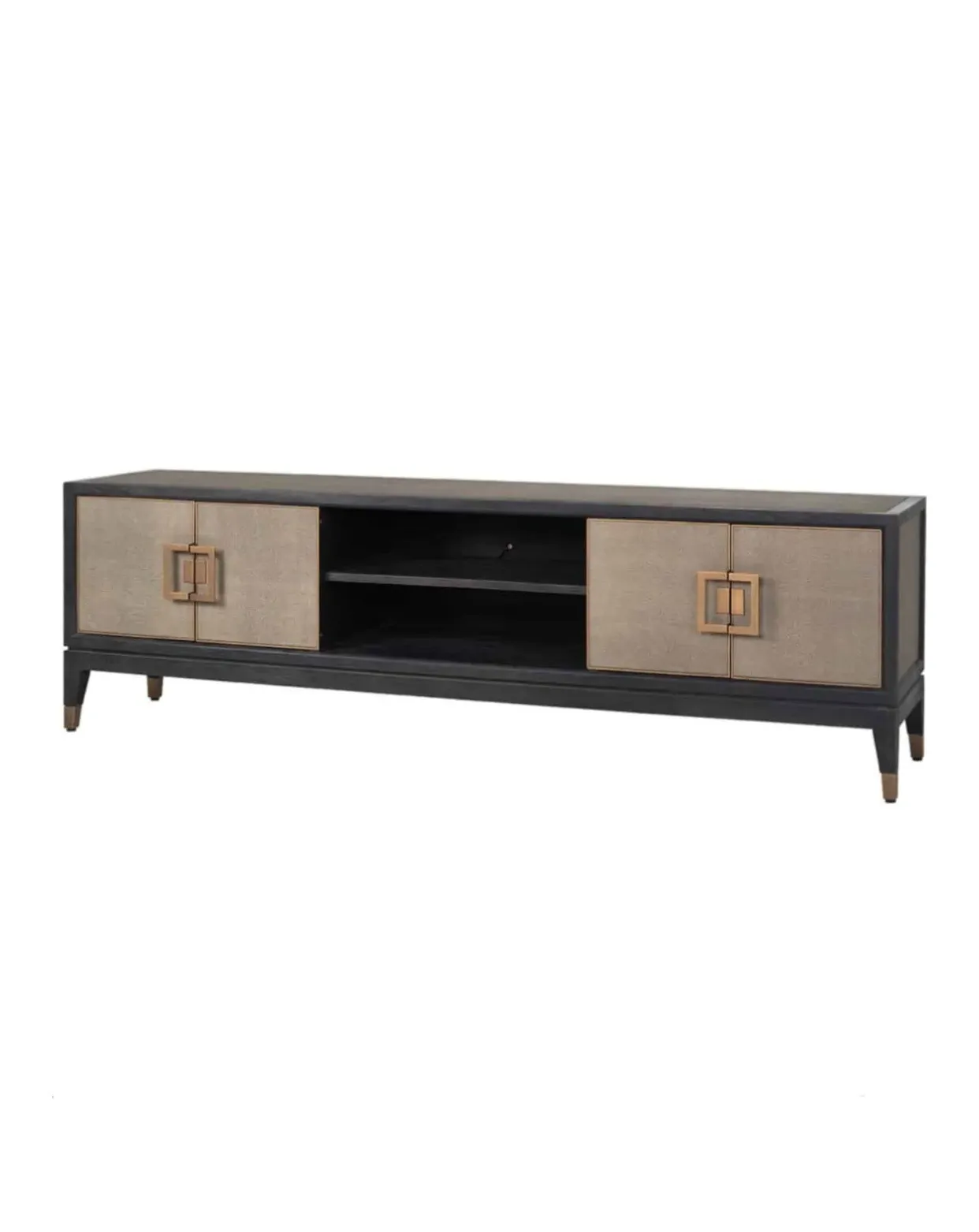 Textured Brass Trim Media Unit image