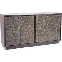 Textured Sideboard with Storage - 4 Door