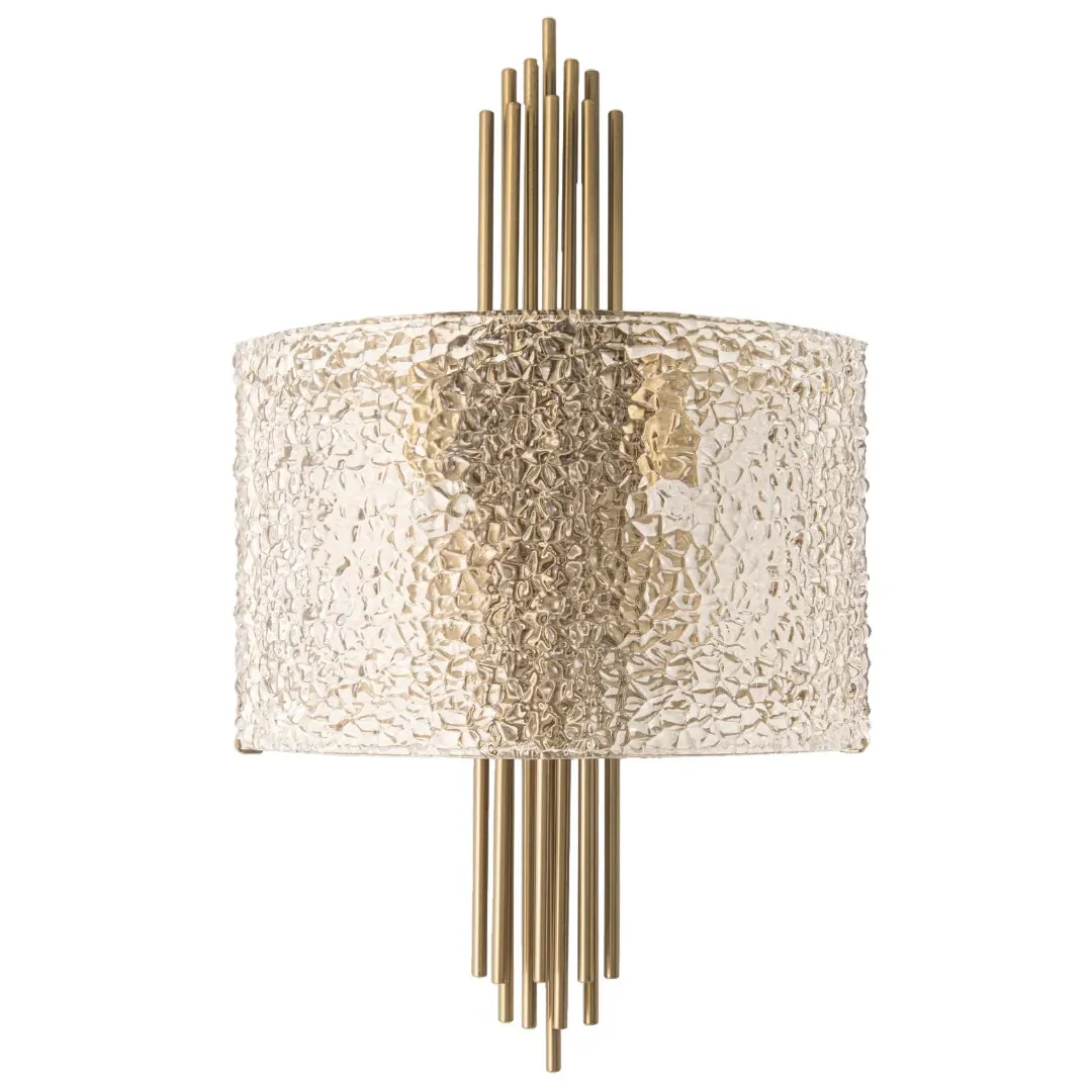 Textured Wall Light - Brass product