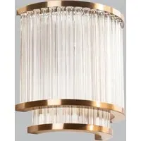 Tiered Wall Light - Antique Brass