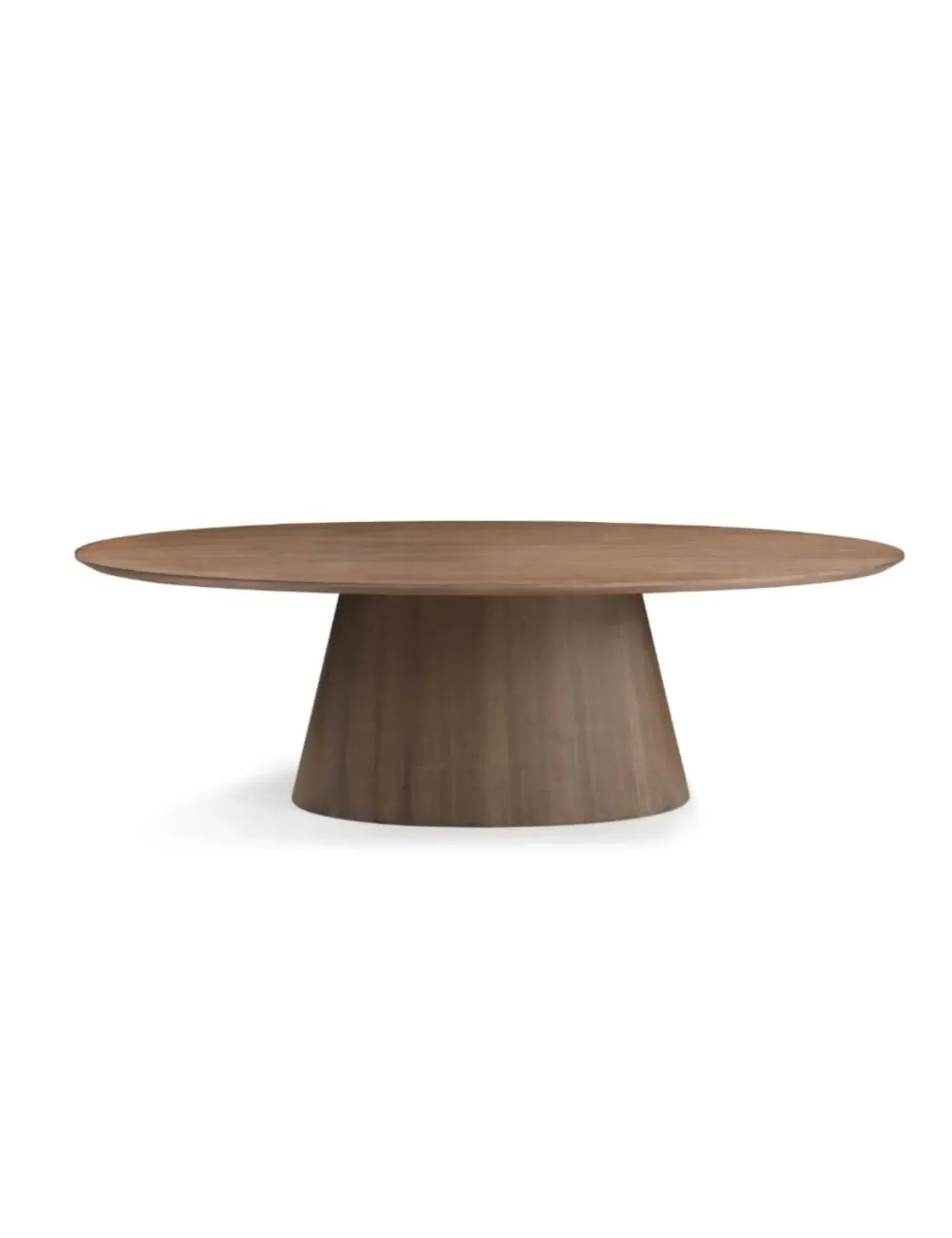 Tommy Franks Tavamo Oval Dining Table - Walnut image