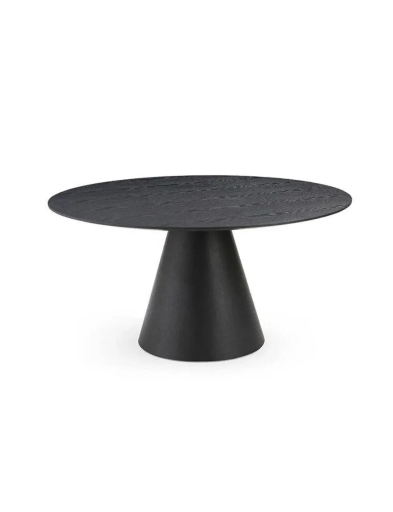 Tommy Franks Tavamo Round Dining Table - Black Oak product
