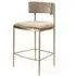 Tommy Fransks Envie II Counter Stool - Olive, Velvet