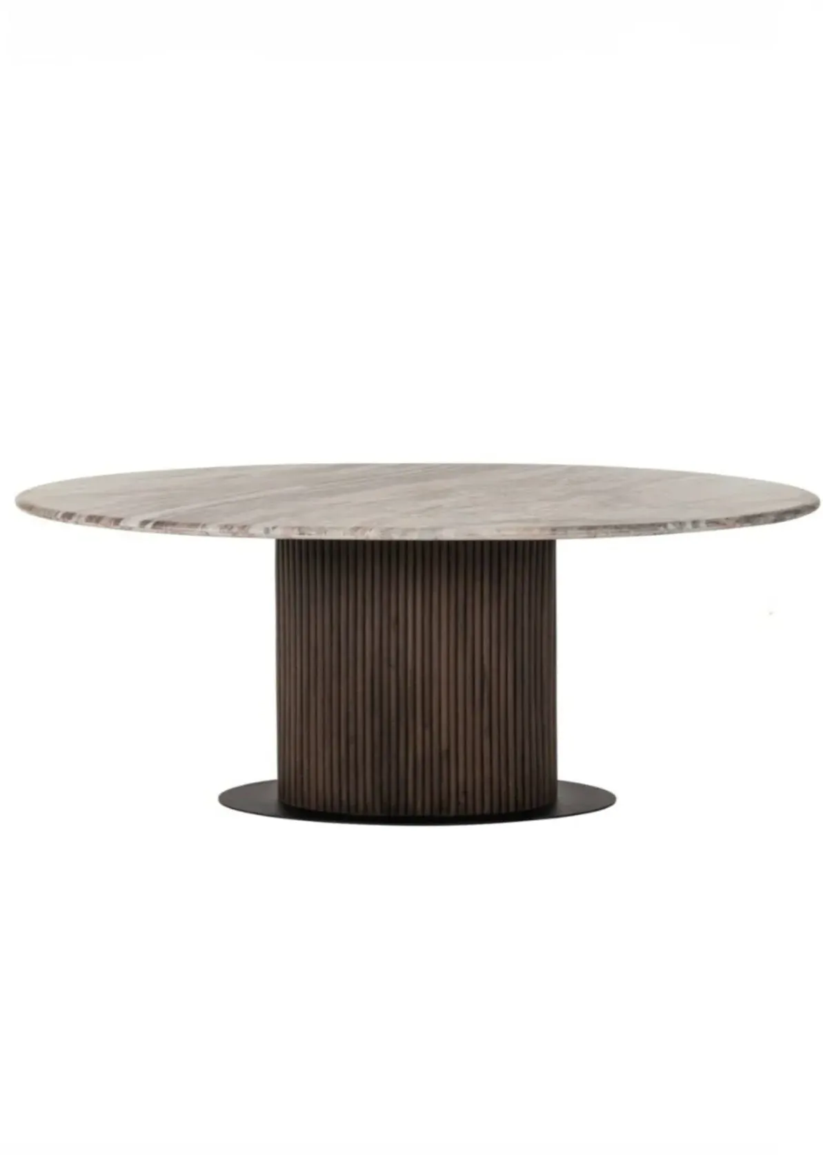 Toronto Oval Dining Table - Marble