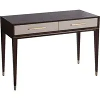 Vienna Dressing Table - Ceramic Grey, Metal and Wood alternate view