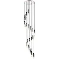 Zeus Cluster Pendant Light - Black, Glass