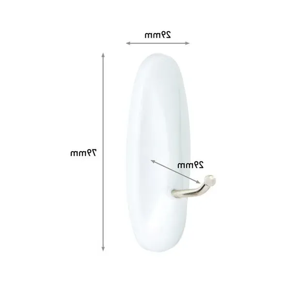 Command Medium Wire Hooks - White alternate view