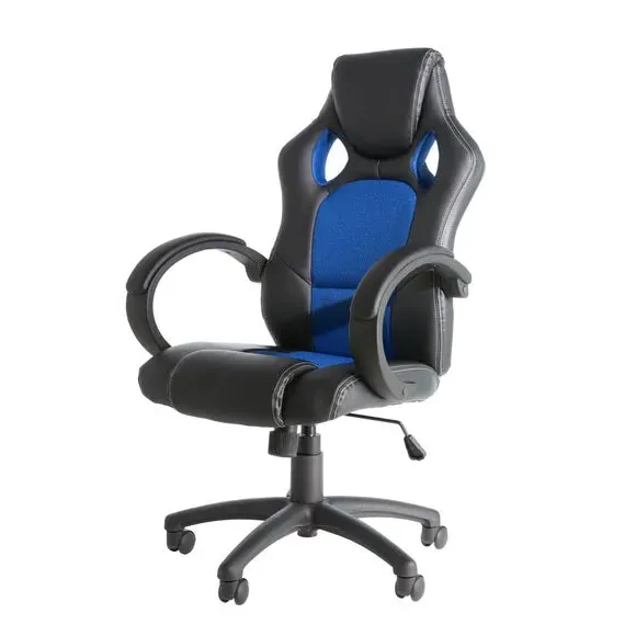 Daytona Gaming Chair - Blue, Faux Leather & Mesh product
