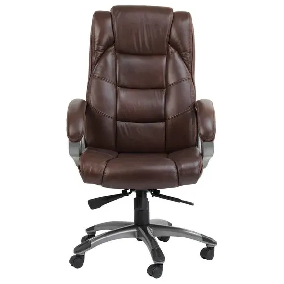 Northland Reclining Office Chair - Brown, Leather alternate view
