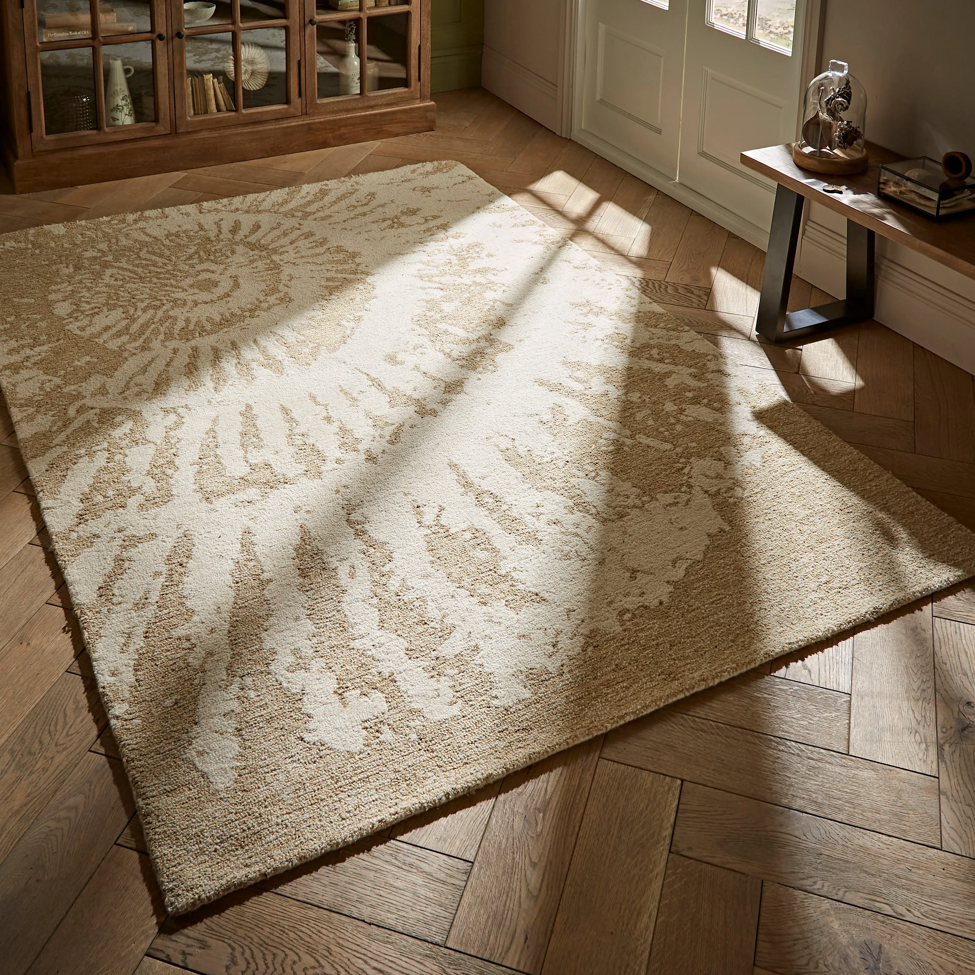 ammonite-wool-jute-rug-beige image