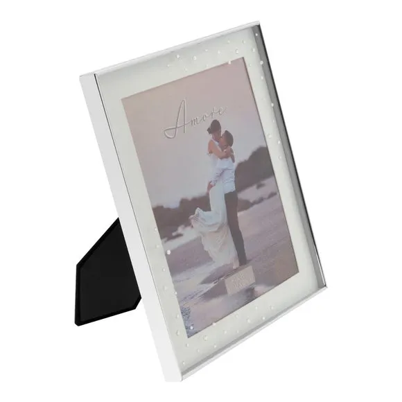Crystal Box Photo Frame - Silver Plated alternate view
